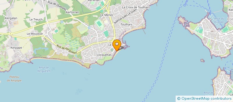 localisation de l'entreprise SCI AUPIMA  LARMOR-PLAGE