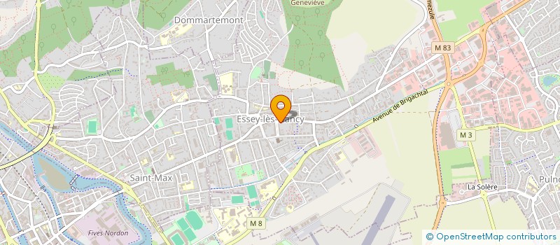 localisation de l'entreprise SCI AUPIMEL  ESSEY-LES-NANCY