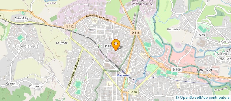 localisation de l'entreprise SCI AUQUES  AUSSILLON