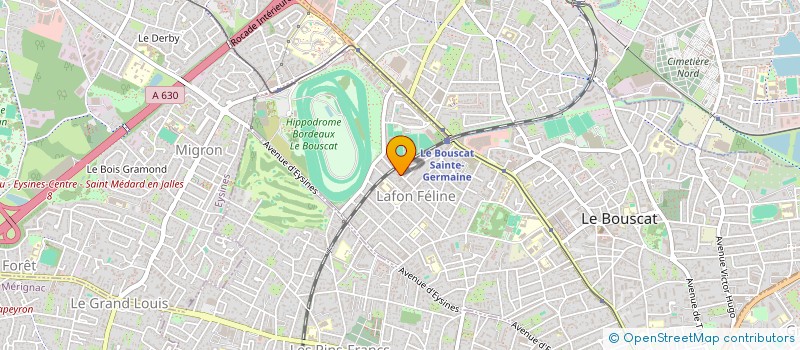 localisation de l'entreprise SCI AUR LIE  LE BOUSCAT