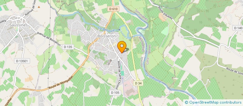 localisation de l'entreprise SCI AURA  BOISSERON
