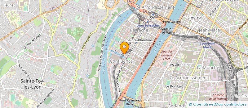 localisation de l'entreprise SCI AURA  LYON