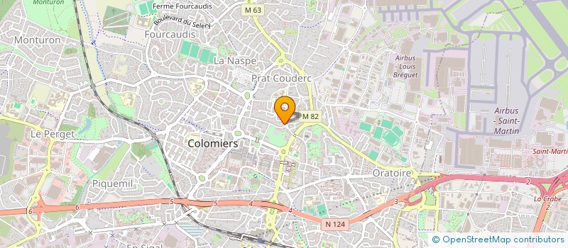 localisation de l'entreprise SCI AURALDEL à COLOMIERS