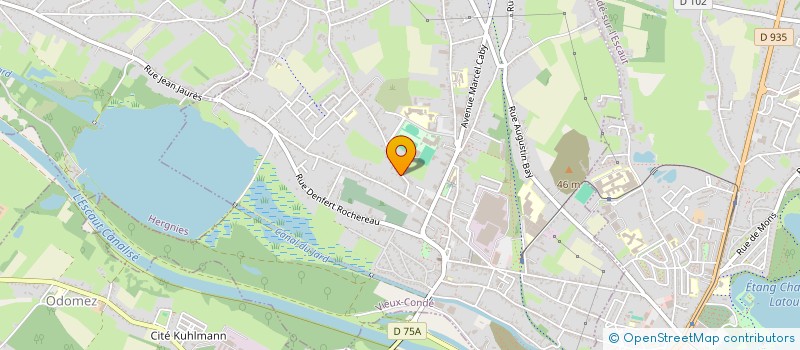 localisation de l'entreprise SCI AURAMA  VIEUX-CONDE