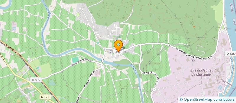 localisation de l'entreprise SCI AURANT  VENEJAN