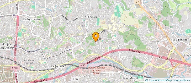 localisation de l'entreprise SCI AURBAPT à MARSEILLE