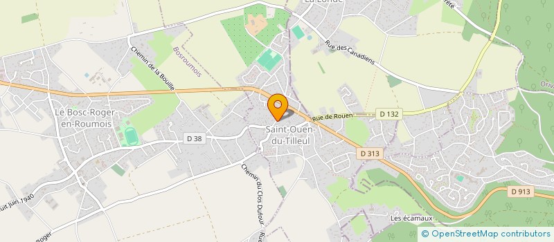 localisation de l'entreprise SCI AURCE II  SAINT-OUEN-DU-TILLEUL