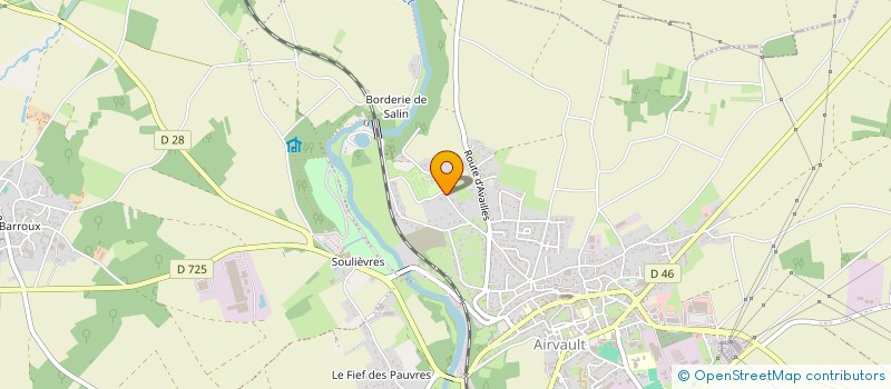 localisation de l'entreprise SCI AUREA  AIRVAULT