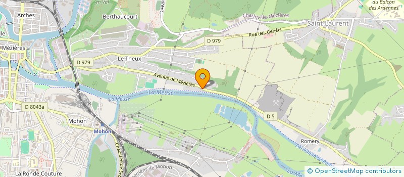 localisation de l'entreprise SCI AUREA à CHARLEVILLE-MEZIERES