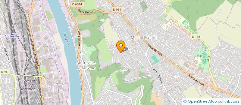 localisation de l'entreprise SCI AURECA  LE MESNIL-ESNARD