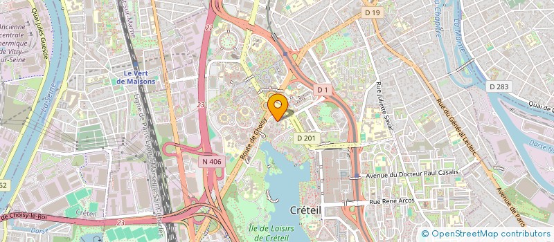 localisation de l'entreprise SCI AUREL IMM à CRETEIL