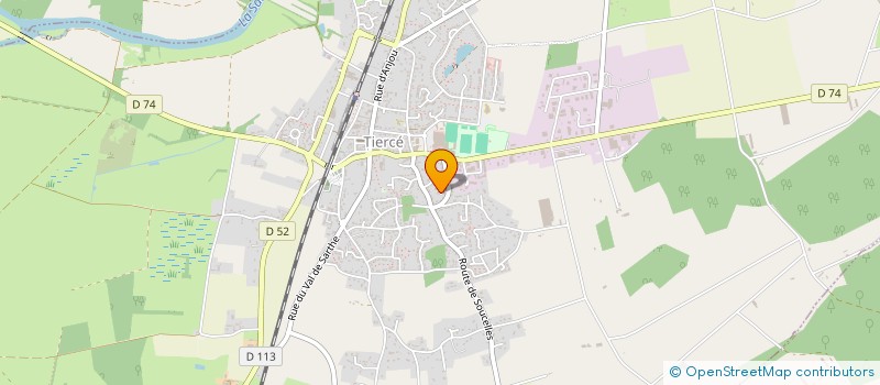 localisation de l'entreprise SCI AURELA à TIERCE