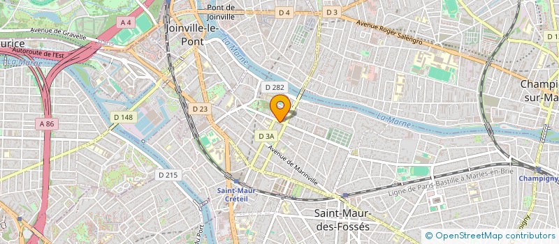 localisation de l'entreprise SCI AURELE à SAINT-MAUR-DES-FOSSES