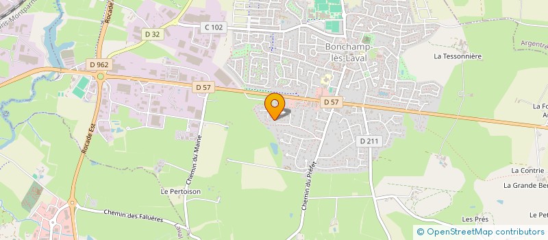 localisation de l'entreprise SCI AURELENE à COLOMBIERS