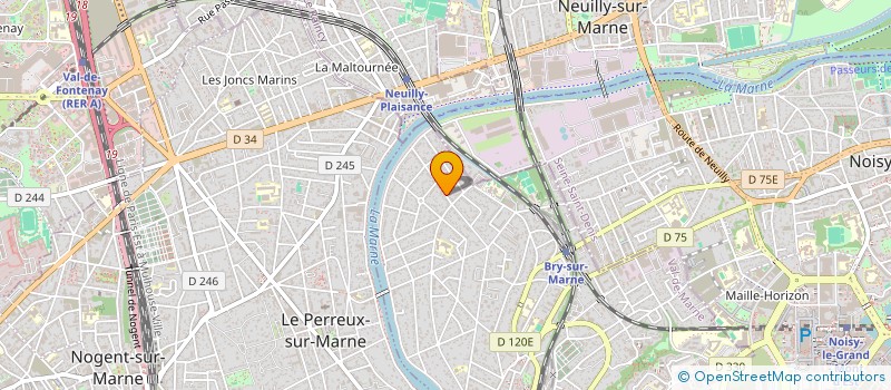 localisation de l'entreprise SCI AURELIA à BRY-SUR-MARNE