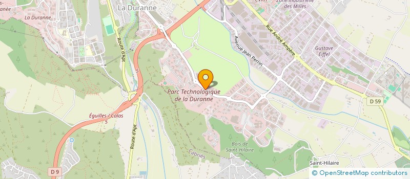 localisation de l'entreprise SCI AURELIA à AIX-EN-PROVENCE
