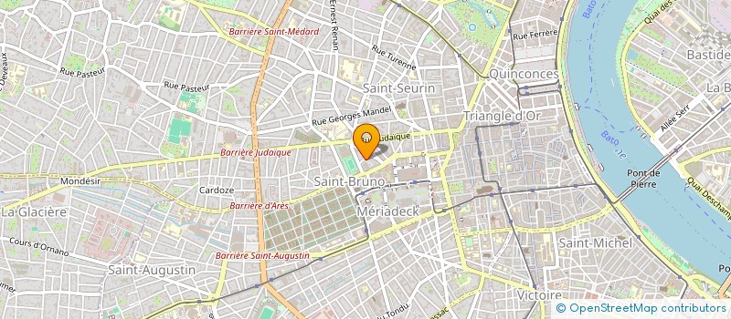 localisation de l'entreprise SCI AURELIA  BORDEAUX