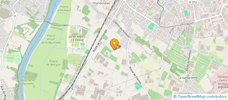 localisation de l'entreprise SCI AURELIA  SAINTE-GEMMES-SUR-LOIRE