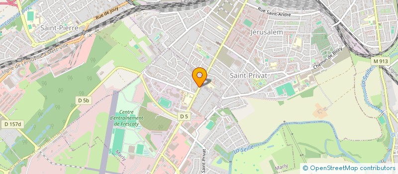 localisation de l'entreprise SCI AURELIA à MARLY