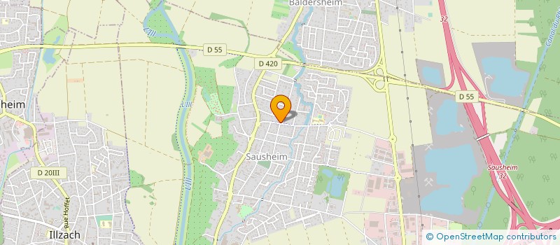 localisation de l'entreprise SCI AURELIAN  BALDERSHEIM