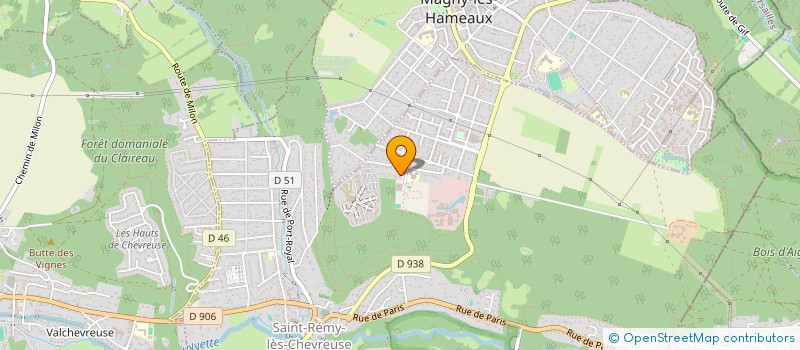 localisation de l'entreprise SCI AURELIANE IMMO  SAINT-REMY-LES-CHEVREUSE