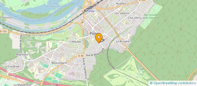 localisation de l'entreprise SCI AURELIE  BOUAFLE