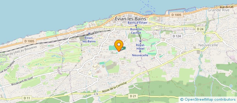 localisation de l'entreprise SCI AURELIE  THOLLON-LES-MEMISES