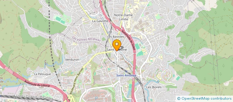 localisation de l'entreprise SCI AURELIE à MARSEILLE