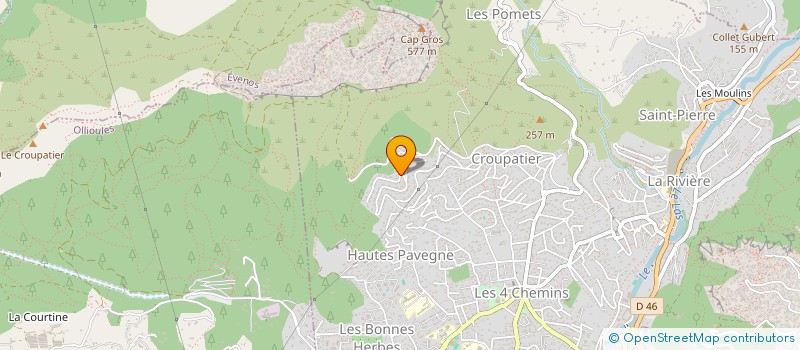 localisation de l'entreprise SCI AURELIE  TOULON