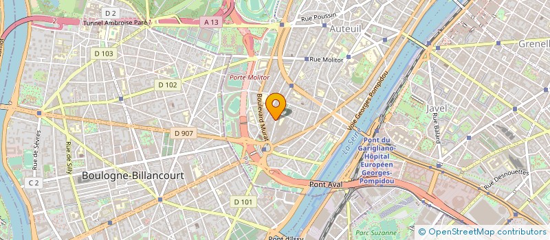 localisation de l'entreprise SCI AURELIE  PARIS