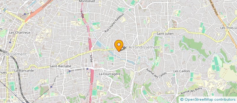 localisation de l'entreprise SCI AURELIE à MARSEILLE