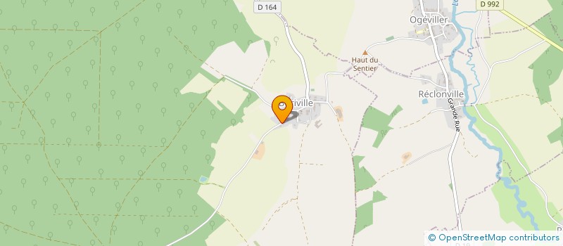 localisation de l'entreprise SCI AURELIE  BURIVILLE