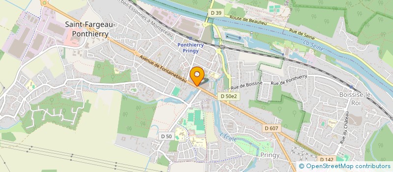 localisation de l'entreprise SCI AURELIEN  SAINT-FARGEAU-PONTHIERRY