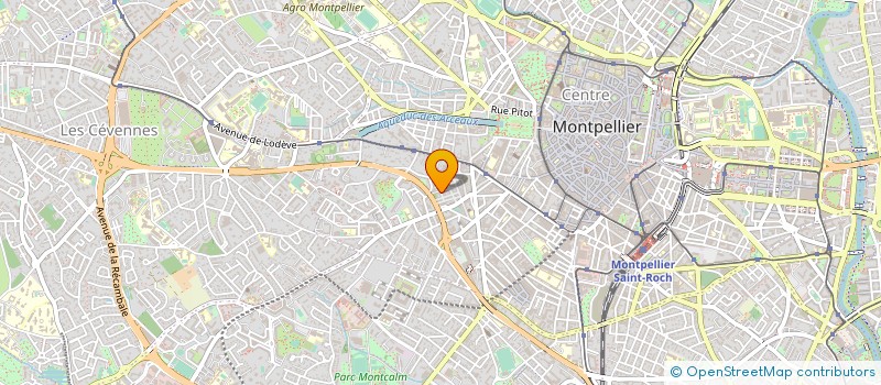localisation de l'entreprise SCI AURELIEN à MONTPELLIER