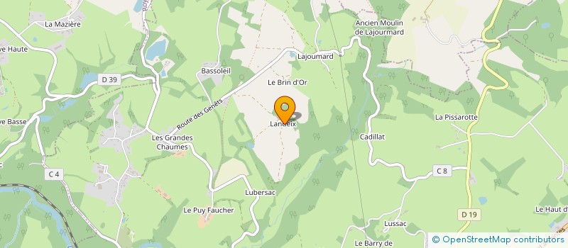 localisation de l'entreprise SCI AURELIEN à ST-LEONARD-DE-NOBLAT