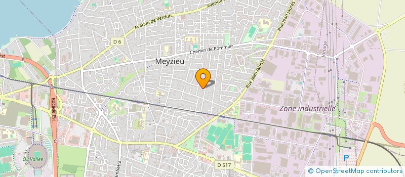 localisation de l'entreprise SCI AURELIEN  MEYZIEU