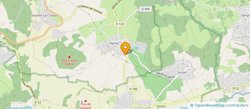 localisation de l'entreprise SCI AURELIEN LOUIS  ROMAGNAT