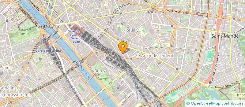 localisation de l'entreprise SCI AURELINE à PARIS
