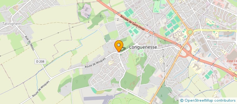 localisation de l'entreprise SCI AURELSAM  LONGUENESSE