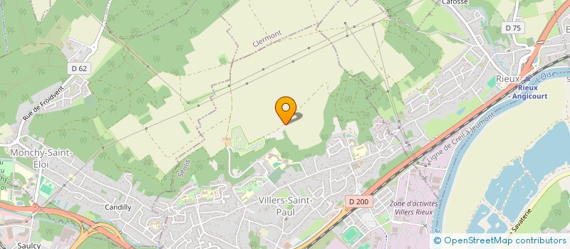 localisation de l'entreprise SCI AURELY  VILLERS ST PAUL