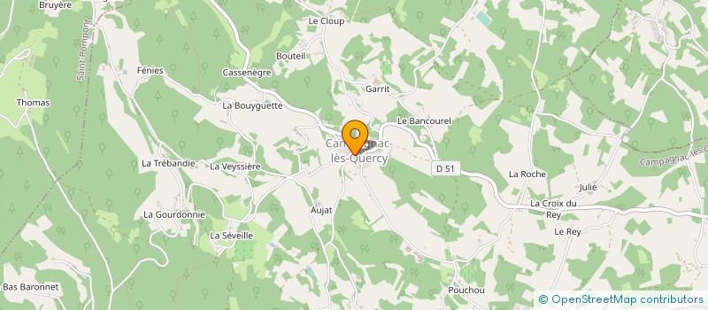 localisation de l'entreprise SCI AUREMAR à BESSE