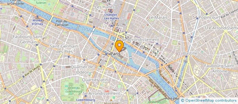 localisation de l'entreprise SCI AURENY  PARIS