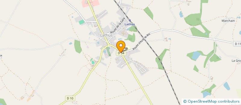localisation de l'entreprise SCI AURES à LATHUS-SAINT-REMY