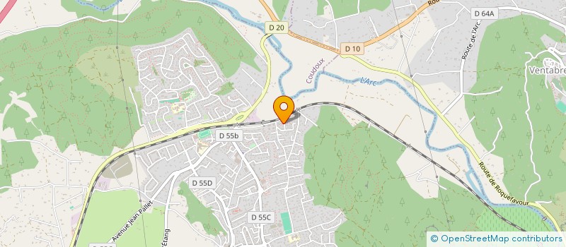 localisation de l'entreprise SCI AURES à VELAUX