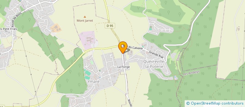 localisation de l'entreprise SCI AURETO  QUEVREVILLE-LA-POTERIE