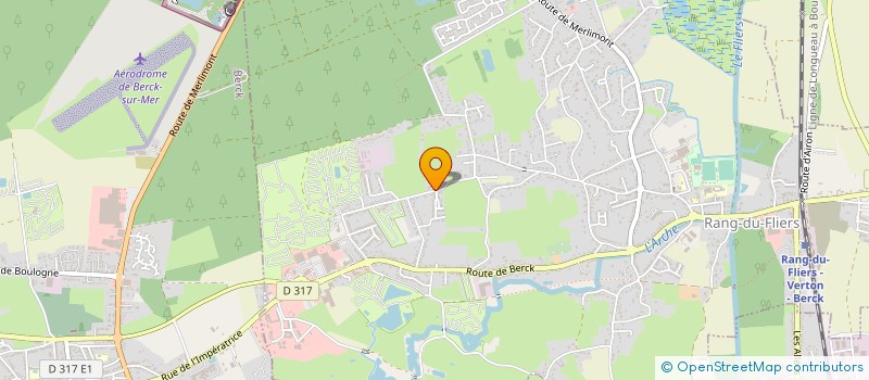 localisation de l'entreprise SCI AURHA  RANG-DU-FLIERS