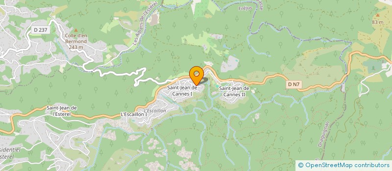 localisation de l'entreprise SCI AURIAC à FREJUS