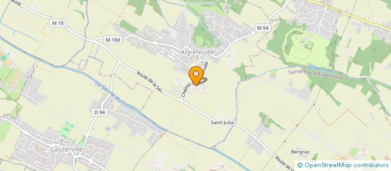 localisation de l'entreprise SCI AURIAULT  AIGREFEUILLE