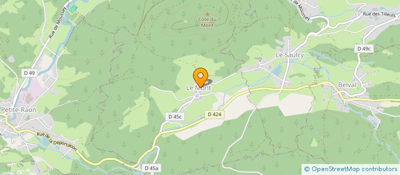 localisation de l'entreprise SCI AURIMMO  SENONES