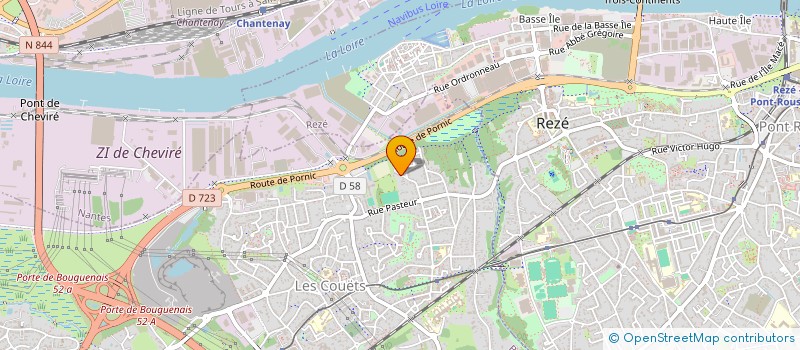 localisation de l'entreprise SCI AURINIA à BOUGUENAIS